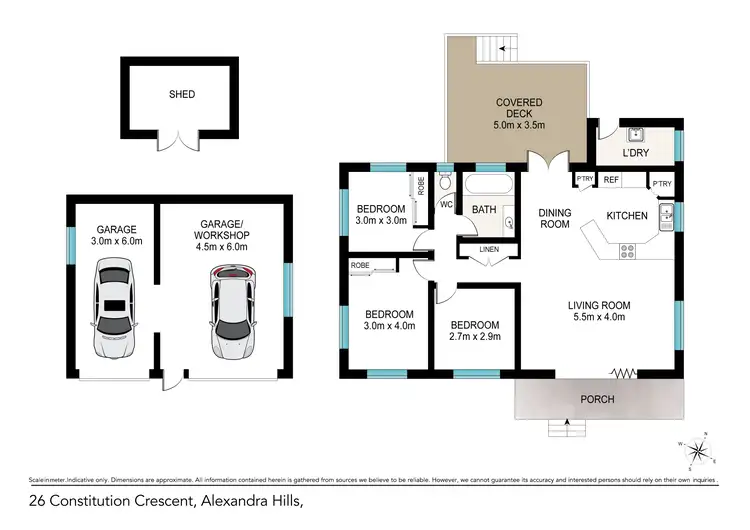 Floorplan of Homely house listing, 26 Constitution Crescent, Alexandra Hills QLD 4161