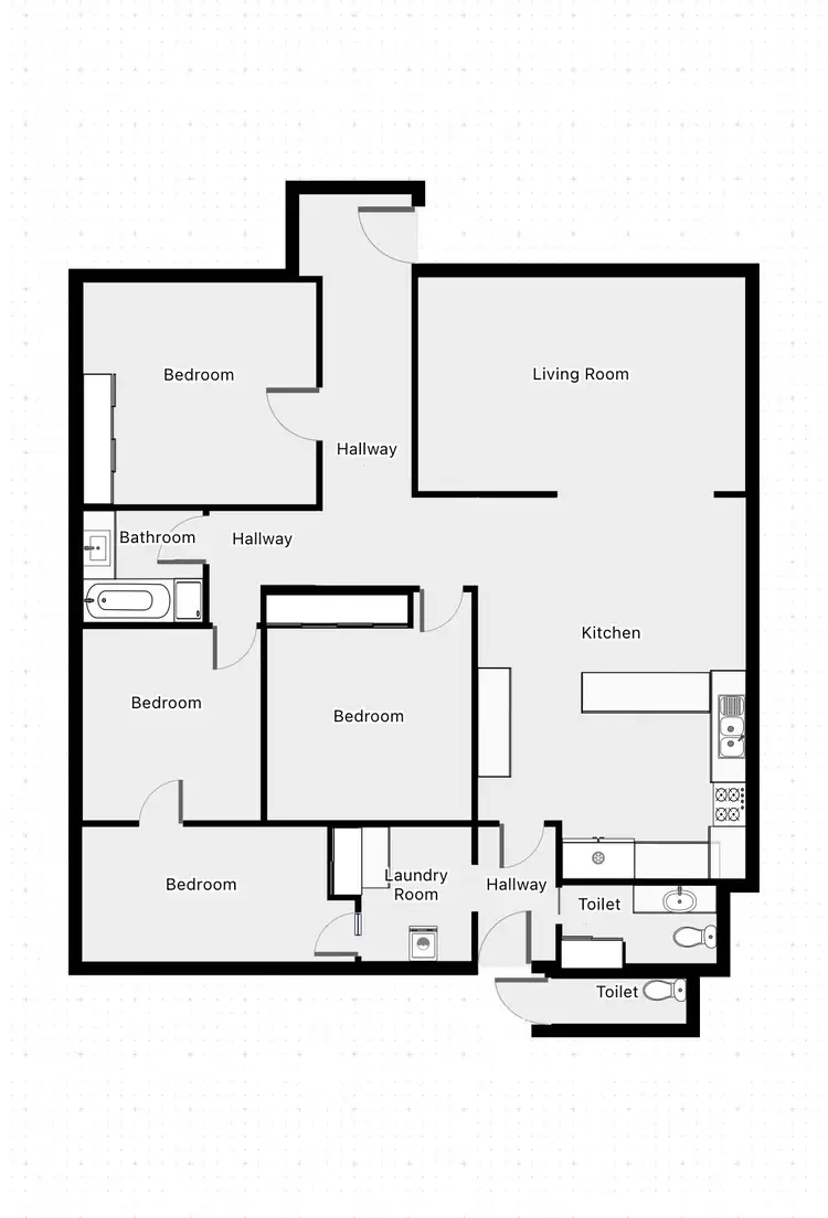 Floorplan of Homely house listing, 52 Jamieson Avenue, Red Cliffs VIC 3496