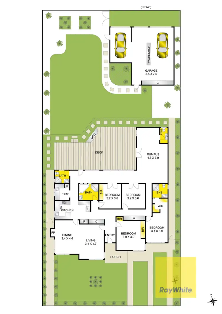 Floorplan of Homely house listing, 57 McDonald Street, East Geelong VIC 3219