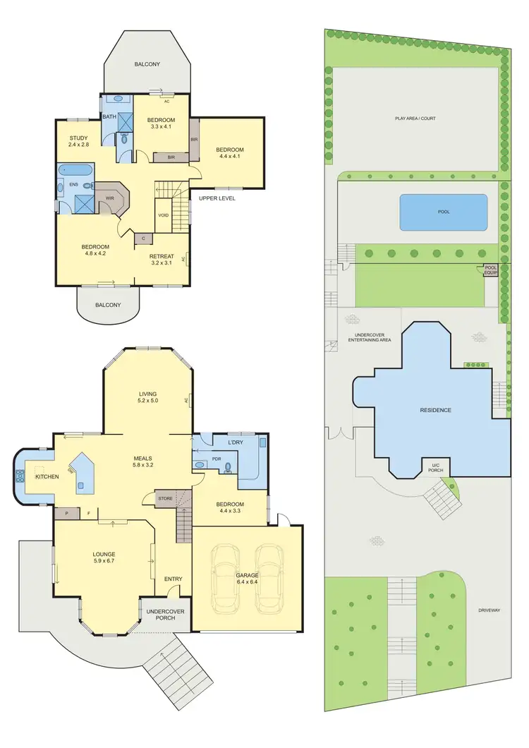 Floorplan of Homely house listing, 12 Bradman Terrace, Epping VIC 3076