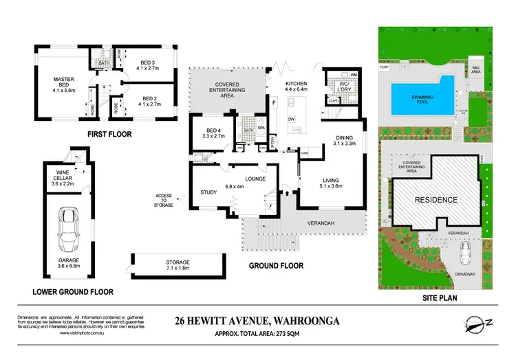 Floorplan of Homely house listing, 26 Hewitt Avenue, Wahroonga NSW 2076