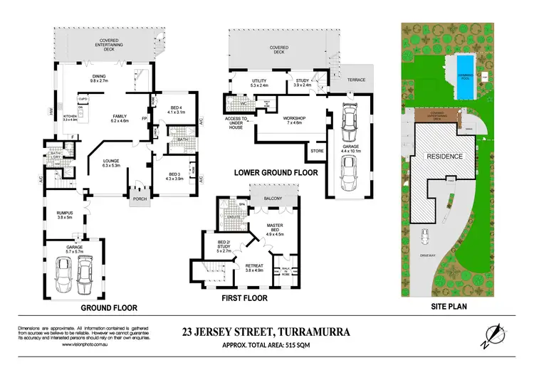 Floorplan of Homely house listing, 23 Jersey Street, Turramurra NSW 2074