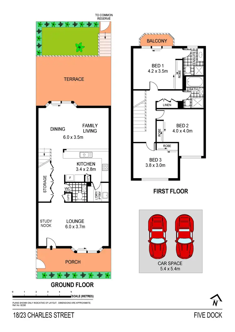 Floorplan of Homely house listing, 18/23 Charles Street (Enter via McKinnon Avenue), Five Dock NSW 2046