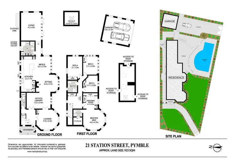 Floorplan of Homely house listing, 21 Station Street, Pymble NSW 2073