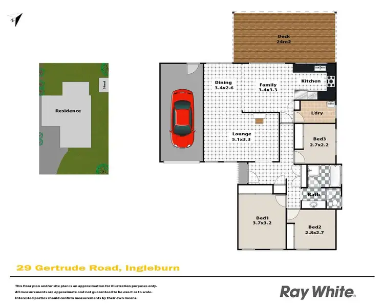 Floorplan of Homely house listing, 29 Gertrude Road, Ingleburn NSW 2565