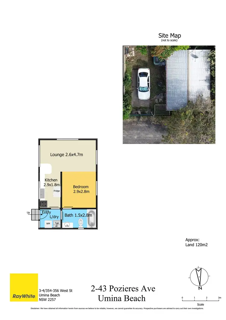 Floorplan of Homely house listing, 2/43 Pozieres Avenue, Umina Beach NSW 2257