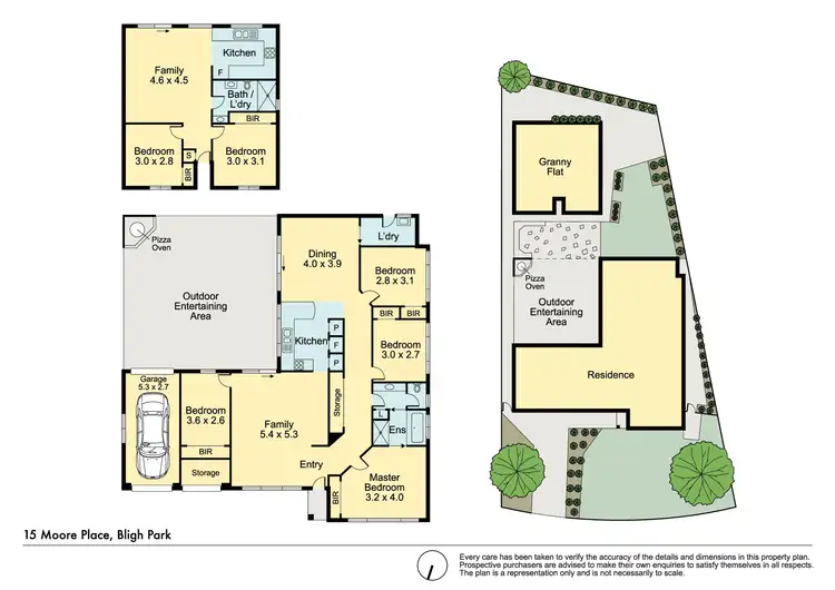Floorplan of Homely house listing, 15 Moore Place, Bligh Park NSW 2756