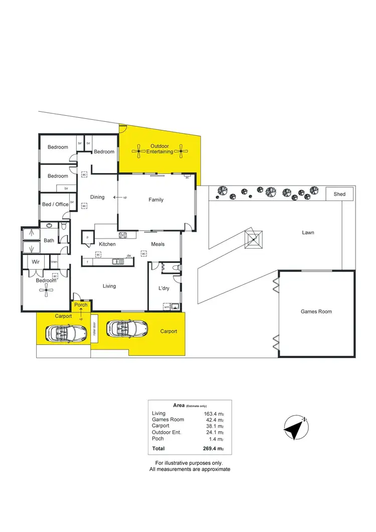 Floorplan of Homely house listing, 8 Seaway Avenue, Semaphore Park SA 5019