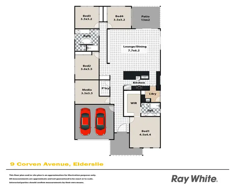 Floorplan of Homely house listing, 9 Corven Avenue, Elderslie NSW 2570