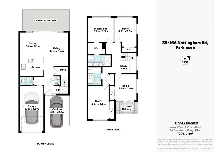 Floorplan of Homely townhouse listing, 35/166 Nottingham Road, Parkinson QLD 4115