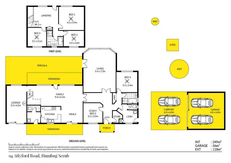 Floorplan of Homely house listing, 94 Attyford Road (Adjacent One Tree Hill), Humbug Scrub SA 5114