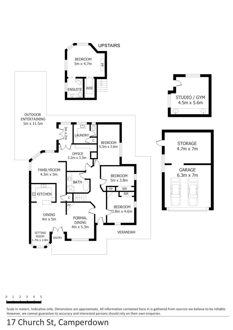 Floorplan of Homely house listing, 17 Church Street, Camperdown VIC 3260