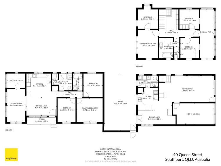 Floorplan of Homely house listing, 40 Queen Street, Southport QLD 4215
