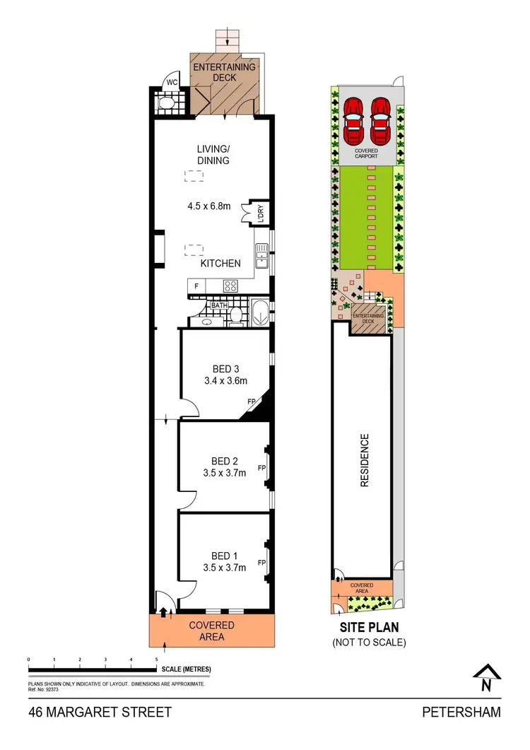 Floorplan of Homely house listing, 46 Margaret Street, Petersham NSW 2049