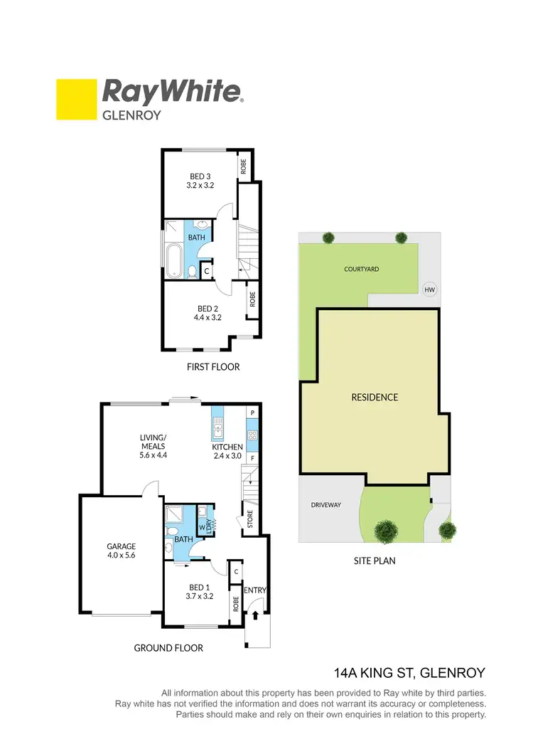 Floorplan of Homely house listing, 14A King Street, Glenroy VIC 3046