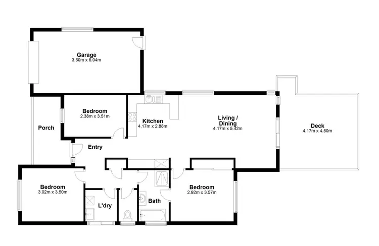 Floorplan of Homely house listing, 34 Hibiscus Circuit, Fitzgibbon QLD 4018