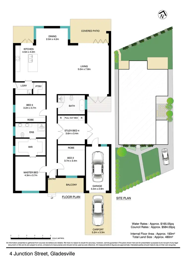 Floorplan of Homely house listing, 4 Junction Street, Gladesville NSW 2111