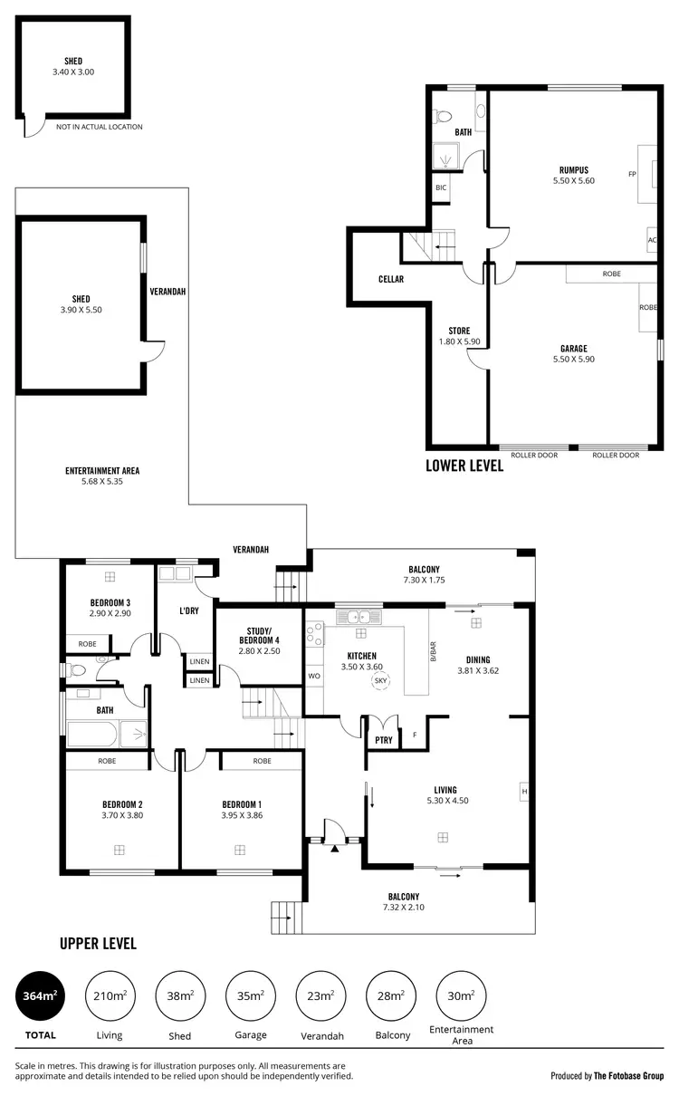 Floorplan of Homely house listing, 4 Tabitha Drive, Athelstone SA 5076