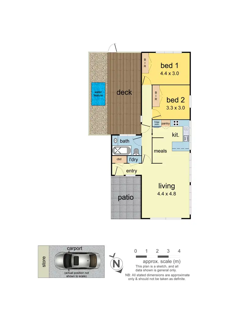Floorplan of Homely unit listing, 3/593 High Street Road, Mount Waverley VIC 3149