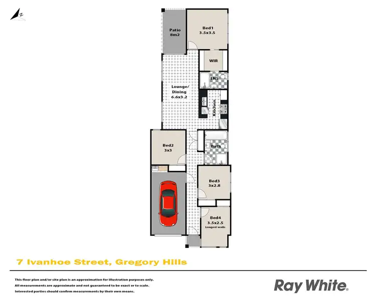 Floorplan of Homely house listing, 7 Ivanhoe Street, Gregory Hills NSW 2557