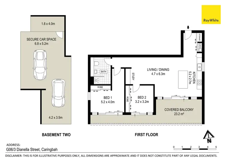 Floorplan of Homely unit listing, G06/3 Dianella Street, Caringbah NSW 2229