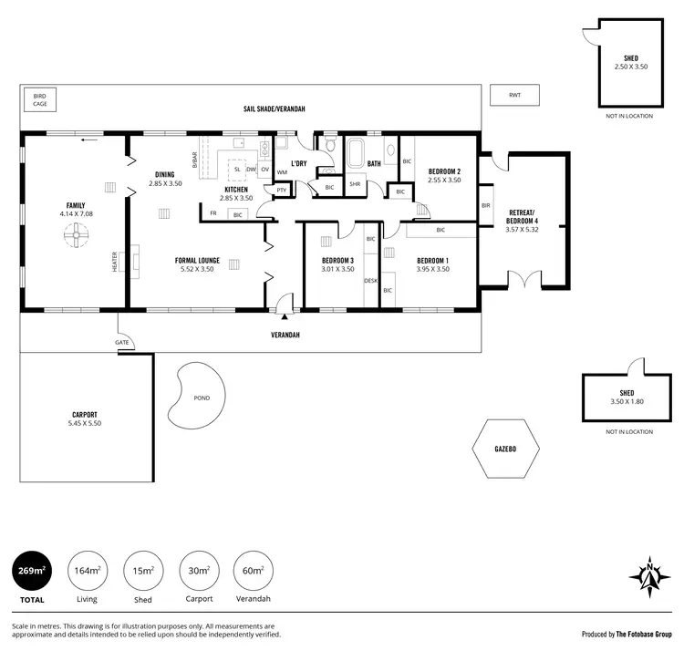 Floorplan of Homely house listing, 8 Larkdale Crescent, O'halloran Hill SA 5158
