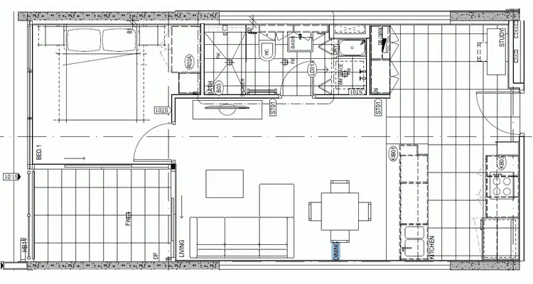 Floorplan of Homely apartment listing, 302/959 Ann Street, Fortitude Valley QLD 4006