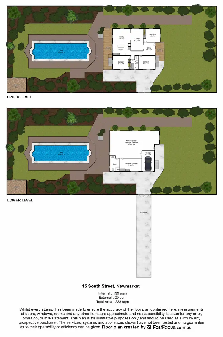 Floorplan of Homely house listing, 15 South Street, Newmarket QLD 4051