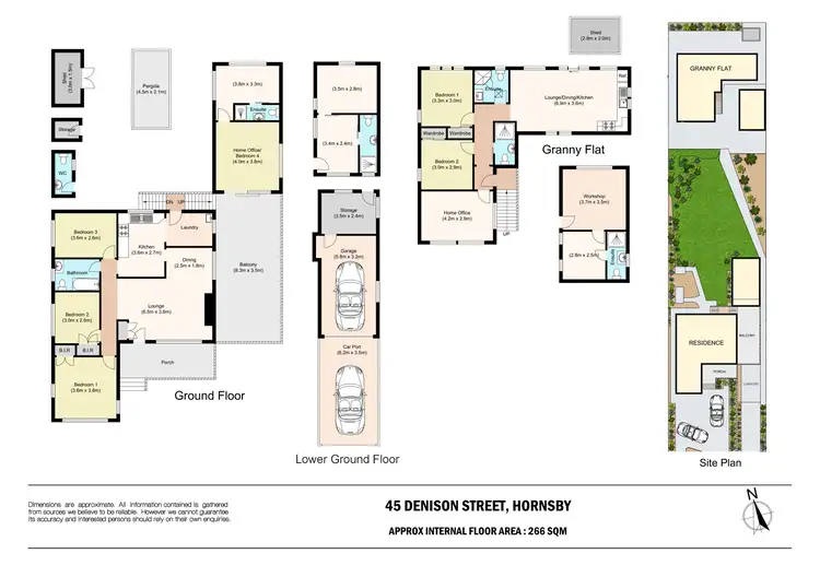 Floorplan of Homely house listing, 45 Denison Street, Hornsby NSW 2077