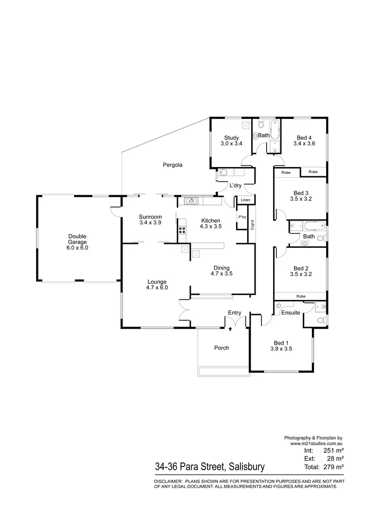 Floorplan of Homely house listing, 34-36 Para Street, Salisbury SA 5108