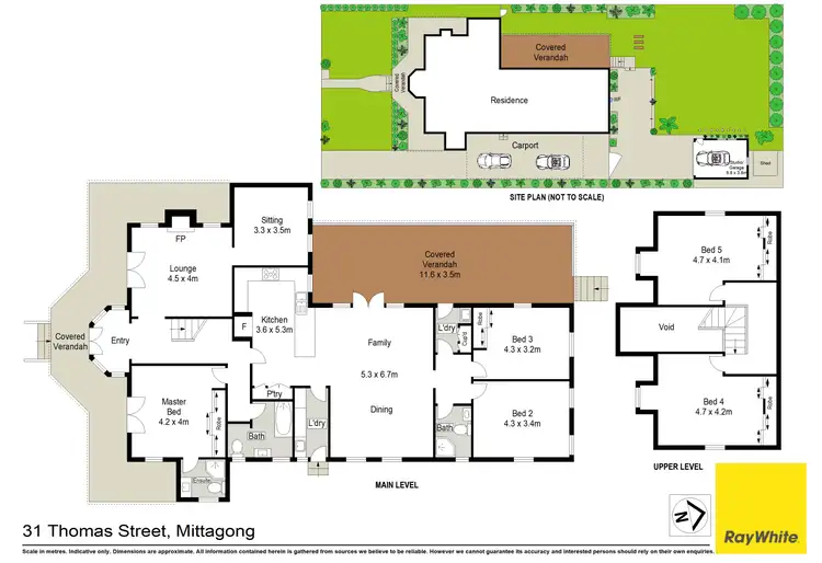 Floorplan of Homely house listing, 31 Thomas Street, Mittagong NSW 2575