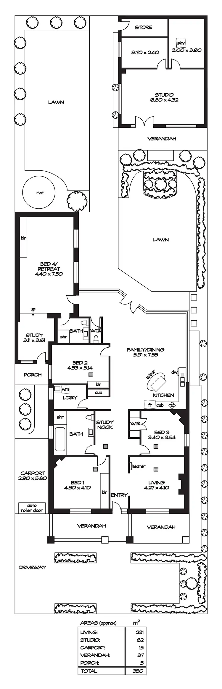 Floorplan of Homely house listing, 6 Shearer Avenue, Westbourne Park SA 5041