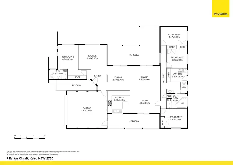 Floorplan of Homely house listing, 9 Barker Circuit, Kelso NSW 2795