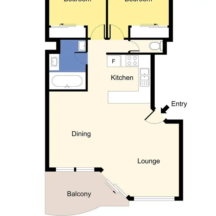 Floorplan of Homely unit listing, 9/14-16 Maroubra Street, Maroochydore QLD 4558