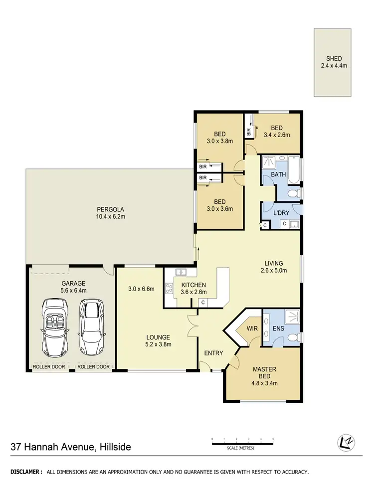 Floorplan of Homely house listing, 37 Hannah Avenue, Hillside VIC 3037