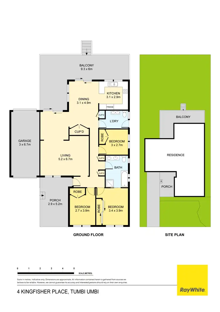 Floorplan of Homely house listing, 4 Kingfisher Place, Tumbi Umbi NSW 2261