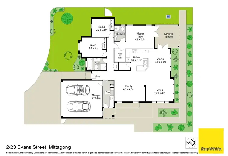 Floorplan of Homely house listing, 2/23 Evans Street, Mittagong NSW 2575