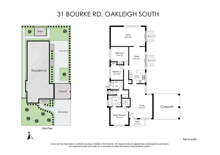 Floorplan of Homely house listing, 31 Bourke Road, Oakleigh South VIC 3167