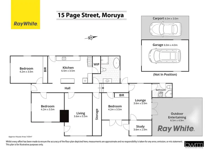 Floorplan of Homely house listing, 15 Page Street, Moruya NSW 2537