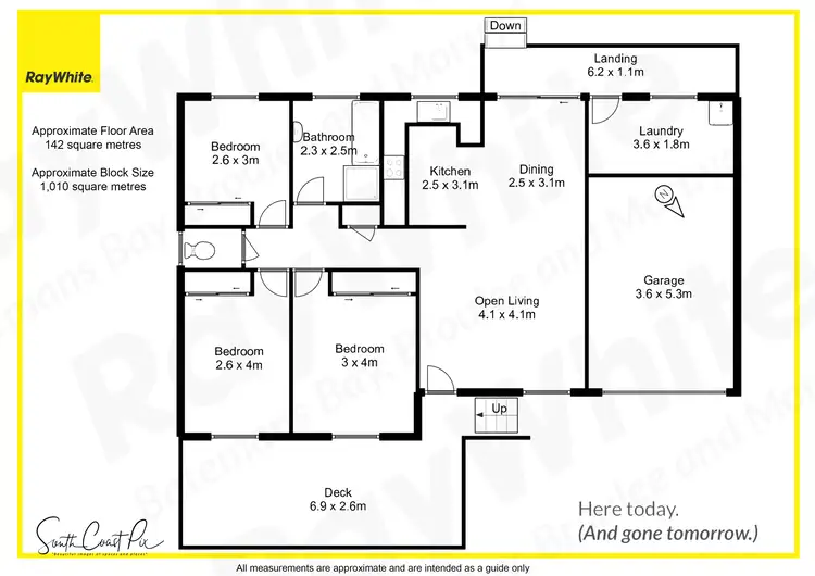Floorplan of Homely house listing, 32 Otton Street, Moruya NSW 2537