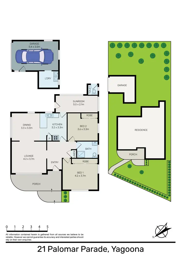 Floorplan of Homely house listing, 21 Palomar Parade, Yagoona NSW 2199