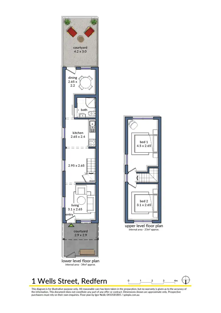 Floorplan of Homely house listing, 1 Wells Street, Redfern NSW 2016