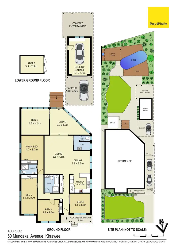 Floorplan of Homely house listing, 50 Mundakal Avenue, Kirrawee NSW 2232