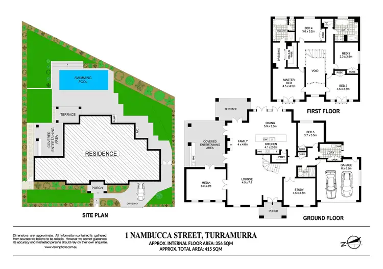 Floorplan of Homely house listing, 1 Nambucca Street, Turramurra NSW 2074