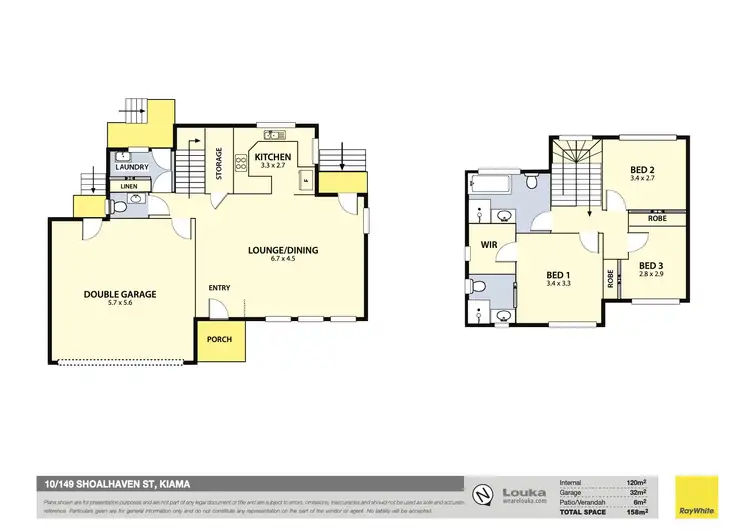Floorplan of Homely townhouse listing, 10/149 Shoalhaven Street, Kiama NSW 2533