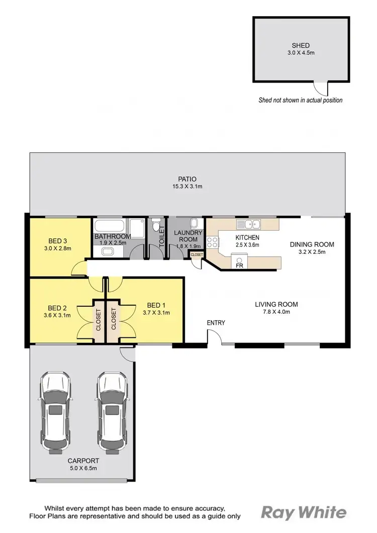 Floorplan of Homely house listing, 64 Quinlan Street, Bracken Ridge QLD 4017