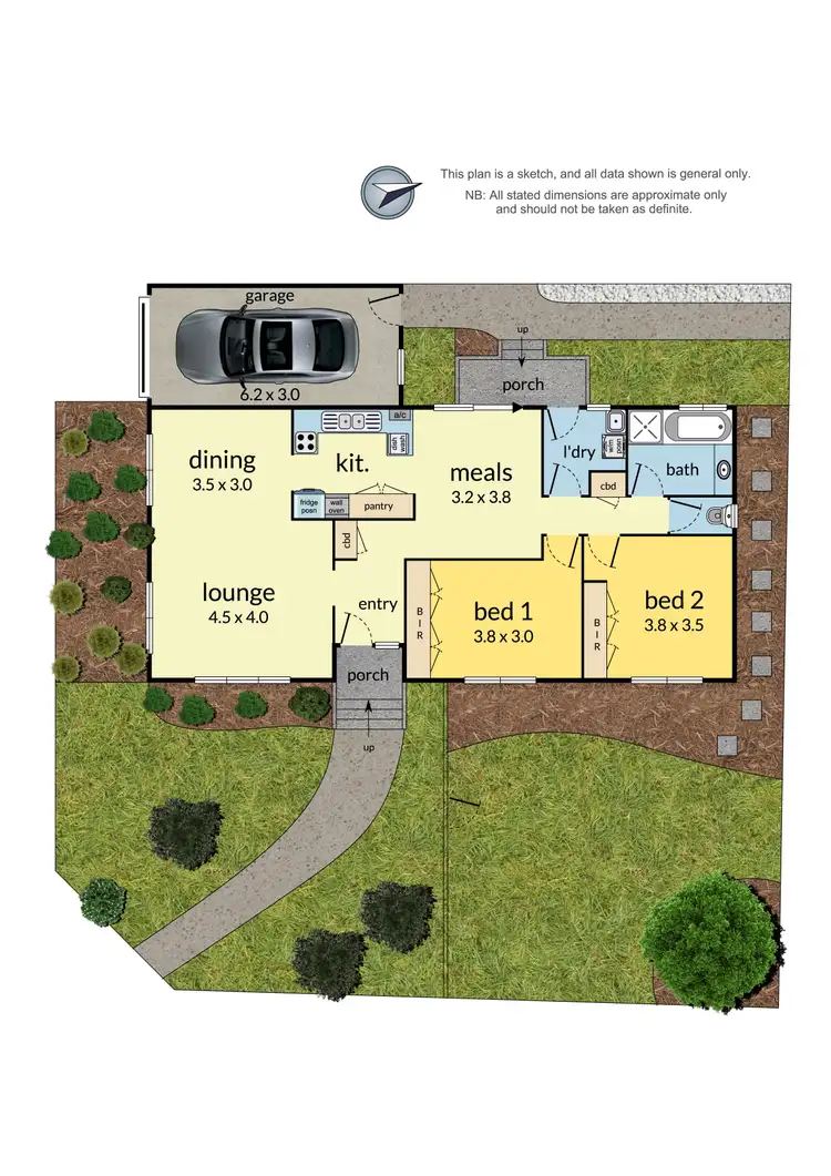 Floorplan of Homely house listing, 1/3 Huntingdale Road, Chadstone VIC 3148