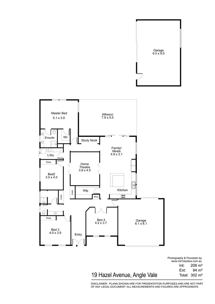 Floorplan of Homely house listing, 19 Hazel Avenue, Angle Vale SA 5117