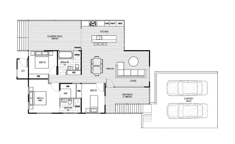 Floorplan of Homely house listing, 14 Kendale Street, Stafford Heights QLD 4053