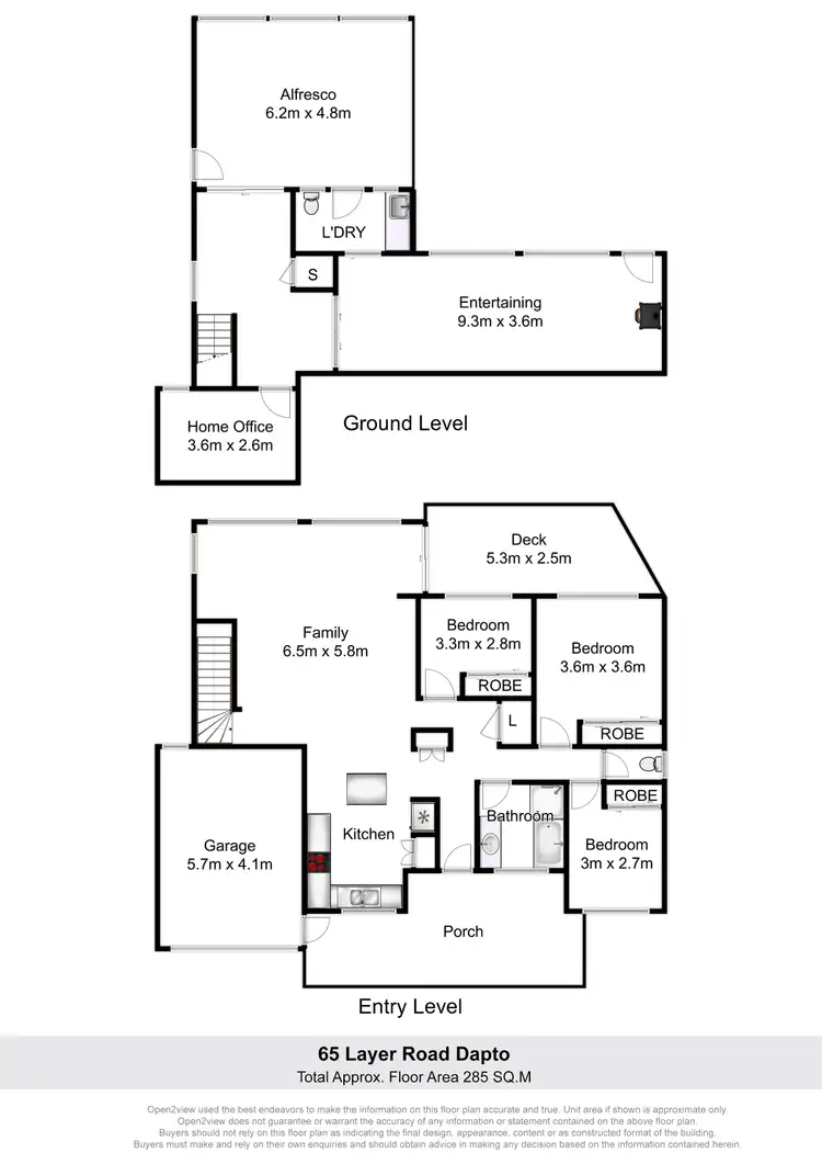 Floorplan of Homely house listing, 65 Laver Road, Dapto NSW 2530